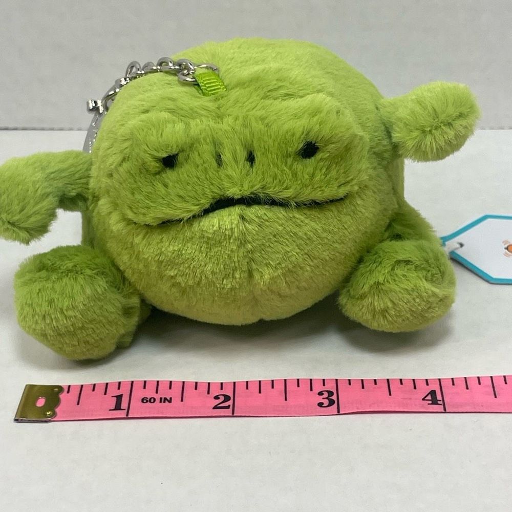 Jellycat Ricky Rain Frog Bag Charm BNWT*** - Picture 6 of 6
